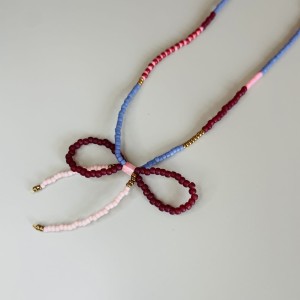 Nasszyjnik GELATO choker z kokardką