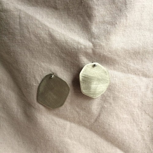 KOLCZYKI NO PAIR No.1 ALPACA SILVER SMALL
